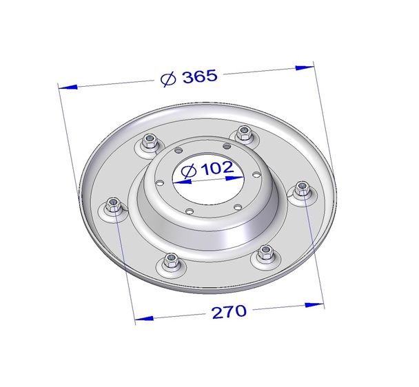 DISCO RESISTENTE PLATOS