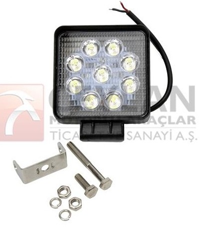 FARO LED CUADRADO 12/24V ZA844500